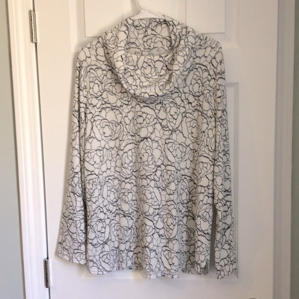 Croft and Barrow Cowl Neck Light Sweater-XXL